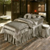 Vẻ đẹp trải giường bốn bộ của Ý nhung cotton cotton giường massage bìa SPA thẩm mỹ viện có thể được tùy chỉnh Trang bị tấm