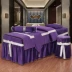 Perry vẻ đẹp bao gồm bốn bộ của Ý cashmere cung massage giường thiết lập thẩm mỹ viện đặc biệt bao gồm giường tùy chỉnh ga giường spa đẹp Trang bị tấm