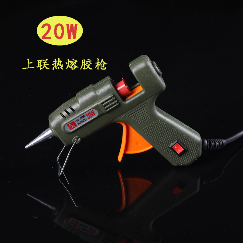 Hot melt gun hot melt adhesive bar electric melt rubber bar manually made up 20w rubber strip