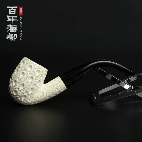 Маленький резной мундштук чтобы бросить курить ручной работы, HP244