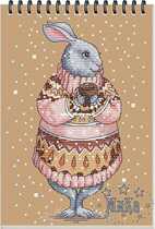 (Tuanbao own) DMC kit hipster series DW148 wearing sweater rabbit 14CT2 embroidery