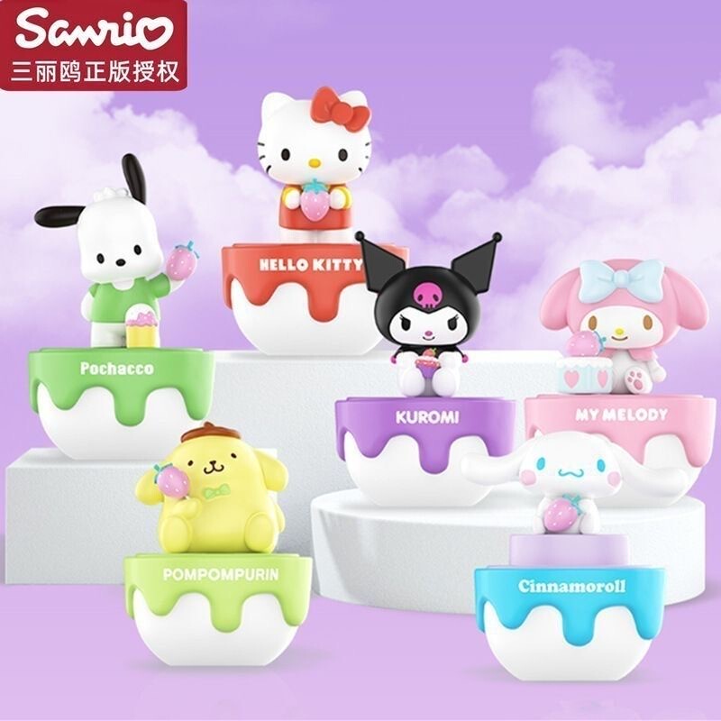 Sonny Sundy Sanrio Official Collaboration Gift Box Kuromi My Melody Cute Figurine Toys