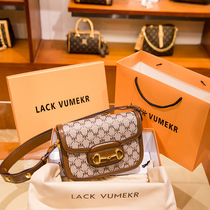 Hong Kong LACKVUMEKR genuine leather 1955 Horse Saddle Pack Bag Woman 2021 New tide High-grade Sensal Satchel Bag