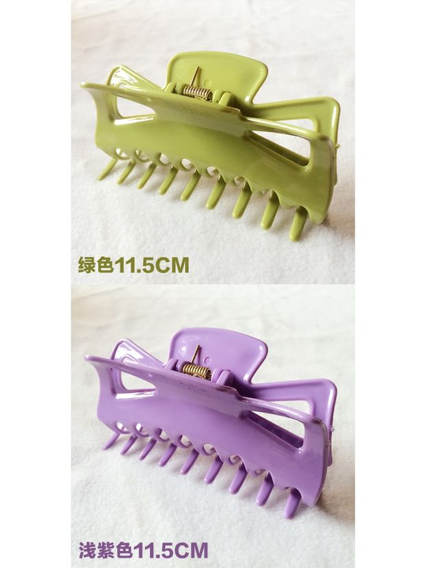 Phiên bản Hàn Quốc của kẹp tóc tắm kích thước lớn clip acrylic kẹp lớn kẹp tóc phụ kiện tóc phụ kiện tóc phụ kiện tóc phụ kiện tóc kẹp nơ