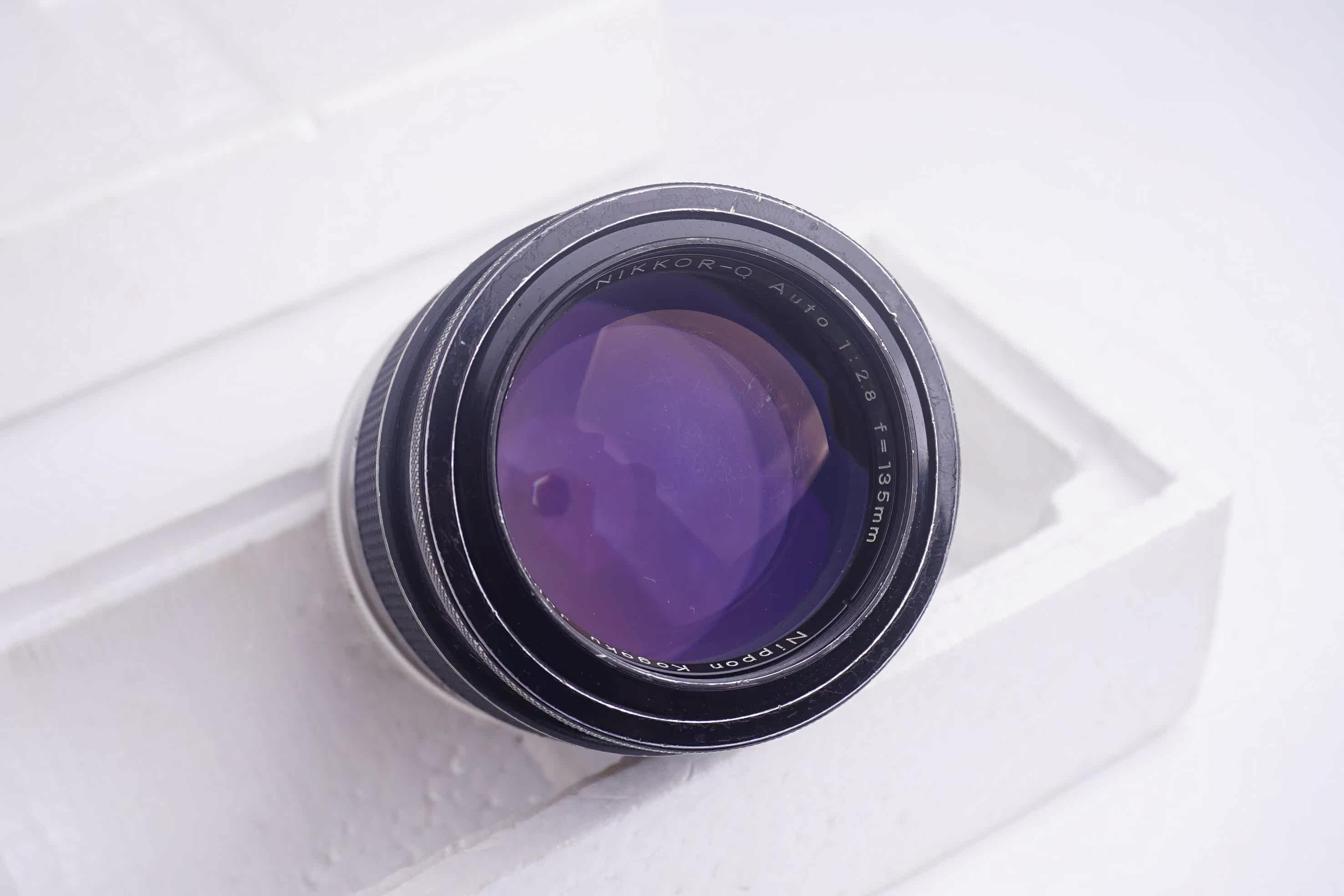 Nikon AUTO 135 2 8 Manual Portrait Lens