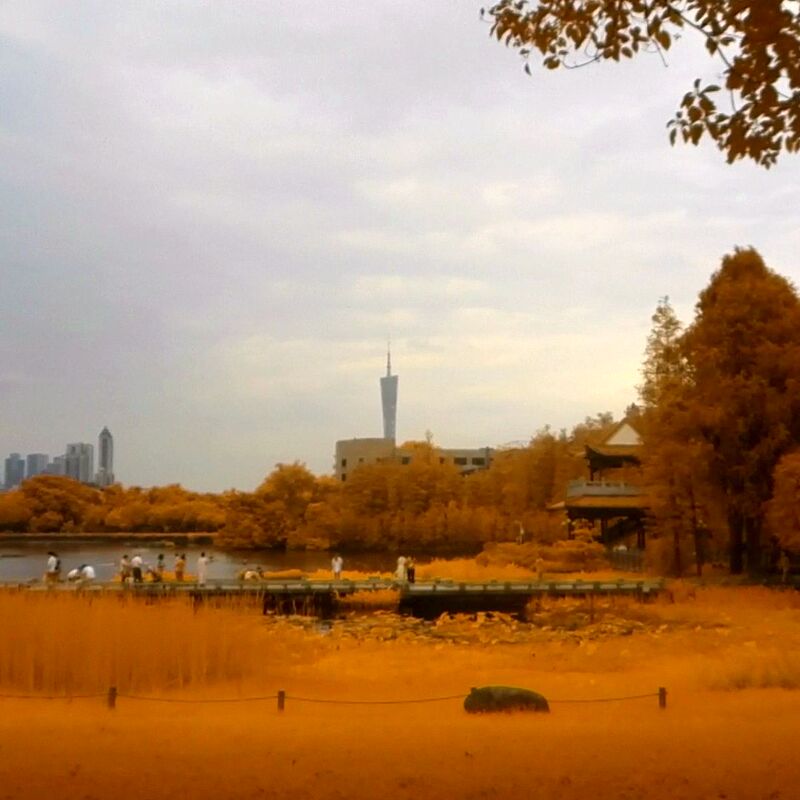 Ultraviolet Landscape Perspective Uv Dual-Transparent Camera to Enhance Dark Details Art Photography Street Photography