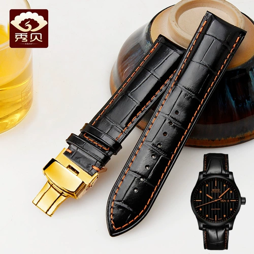 Кожаные кожаные часы Xiubi с серией Mido-Bellen Selie M8600 Helmsman M005 Мужская повязка на голову