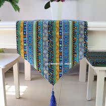 Southeast Asia Ethnic Wind Cotton Cotton Hemp Table Flag Retro Table Flag Home Bed Flag Tea Table Flag TV Cabinet Cabinet Flag Cover Towels