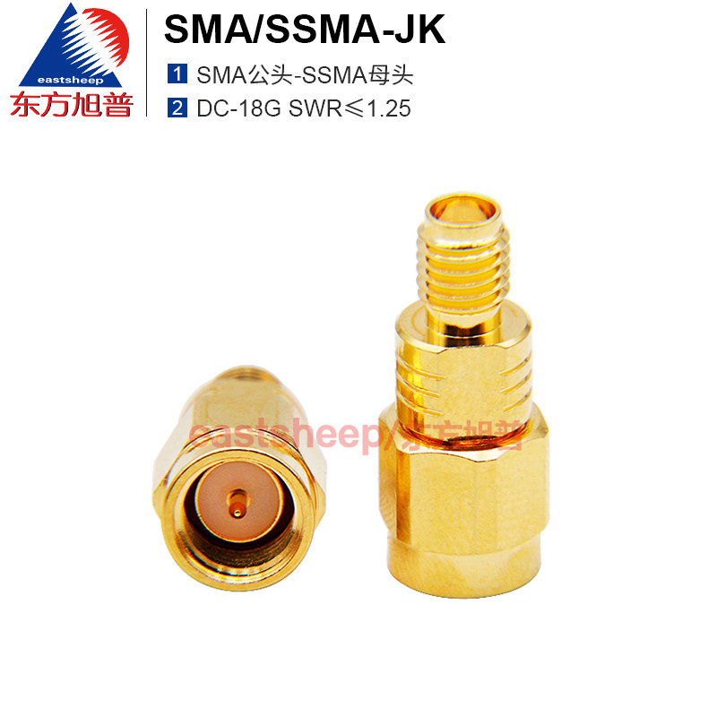 Bộ chuyển đổi tần số cao Đông Phương Xupu SMA/SSMA-JK SMA nam sang SSMA nữ SSMA/SMA-KJ 18G
