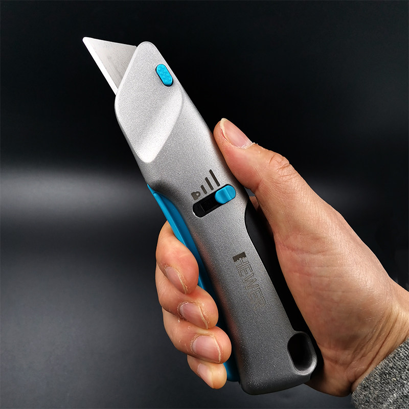 German HEWER HK-6501 unpacking express artifact safety unpacking knife unpacking aluminum alloy box opener