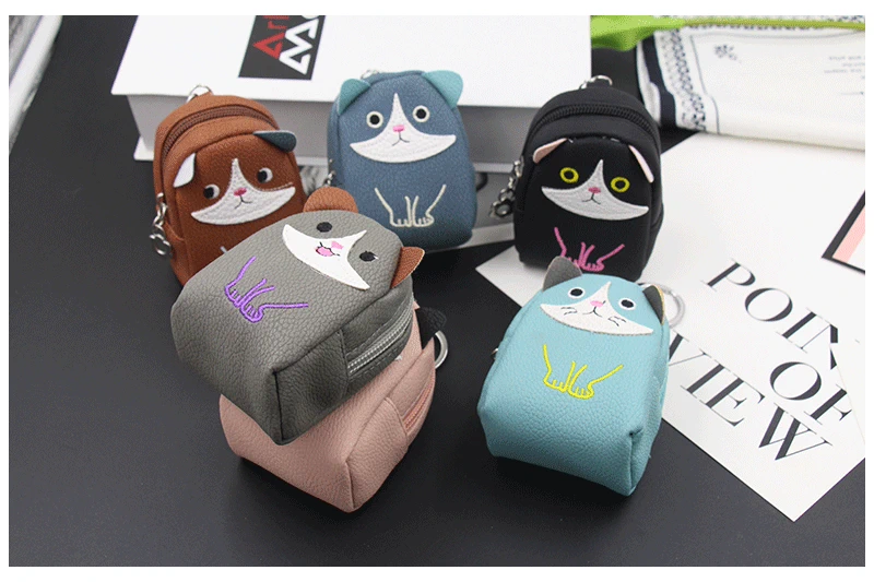 [Đặc biệt hàng ngày] Mini Bag Coin Purse Nữ dễ thương Sinh viên Hàn Quốc Keychain Coin Túi nhỏ vuông