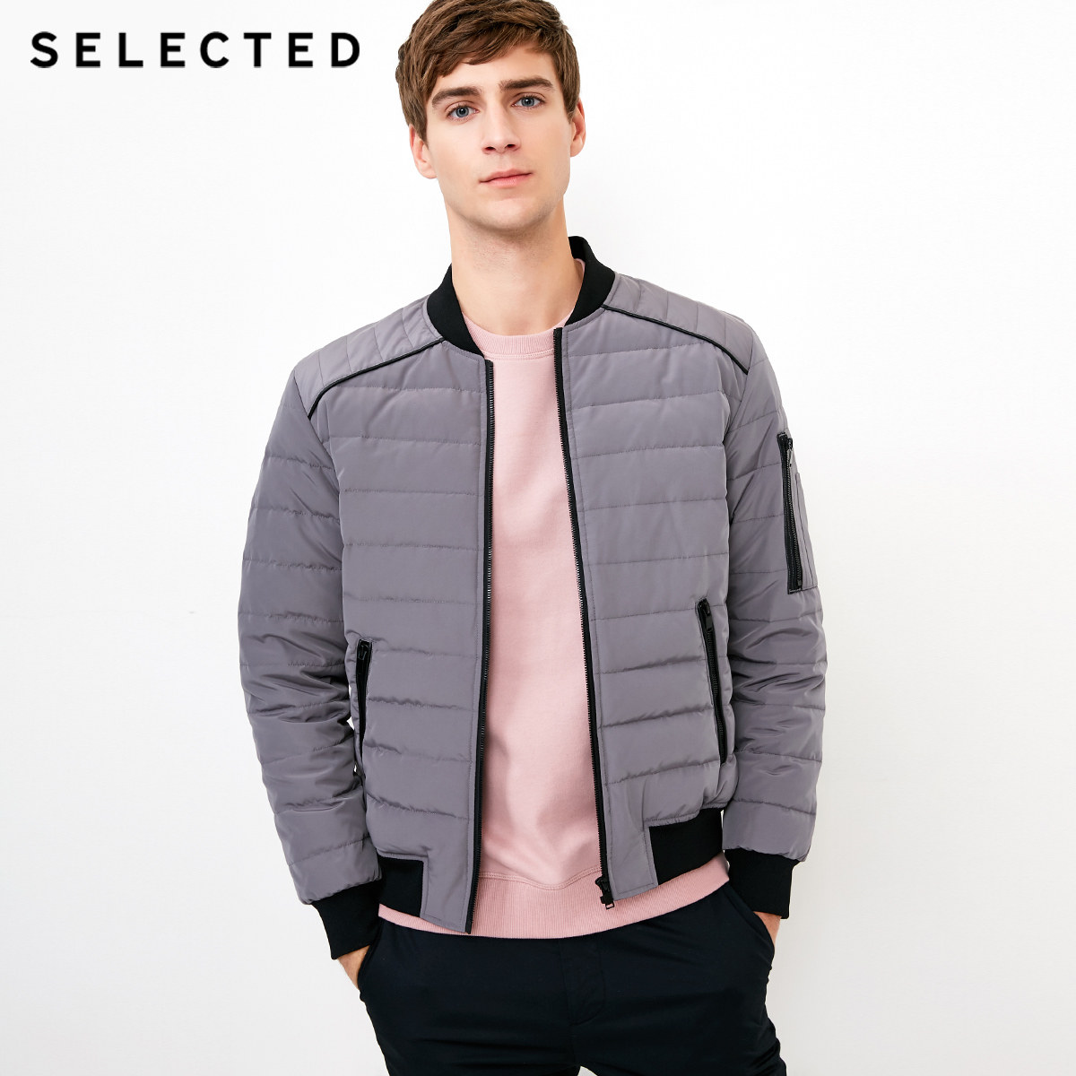 Blouson homme SELECTIONNE  SLADE - Ref 3122016 Image 1