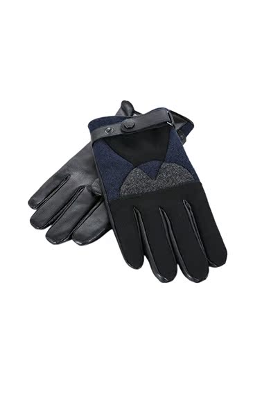 Gants pour homme SELECTED    en peau de mouton - Ref 2782359 Image 9