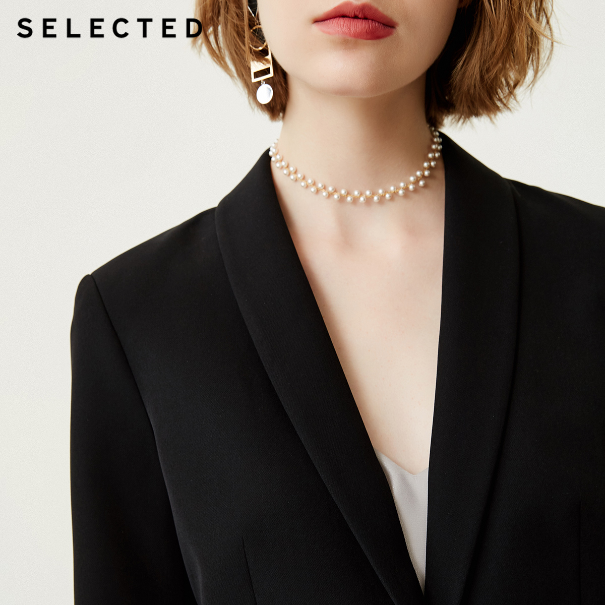 Veste pour femme SELECTED    en Polyester - Ref 3219990 Image 4