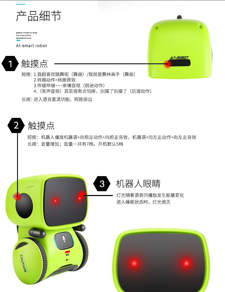 Thông minh điều khiển từ xa robot lập trình điều khiển giọng nói điều khiển bằng giọng nói đối thoại công nghệ cao giáo dục sớm học tập đồ chơi trẻ em mô hình godzilla
