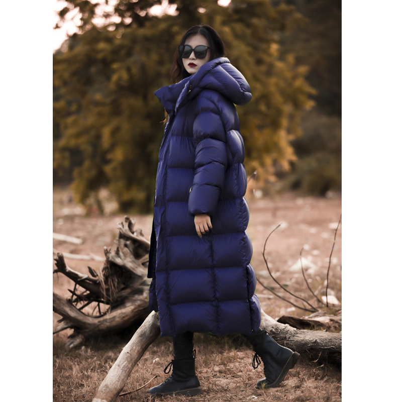Yuwu 400g 2.0 Second Generation Upgraded Couple Style 95% White Goose down Sweat-Wicking Long Thickened Cold-Resistant down Jacket for Women Yuwu 400g 2.0 Second Generation Upgraded Couple Style 95% White Goose down Sweat-Wicking Long Thickened Cold-Resistant down Jacket for Women