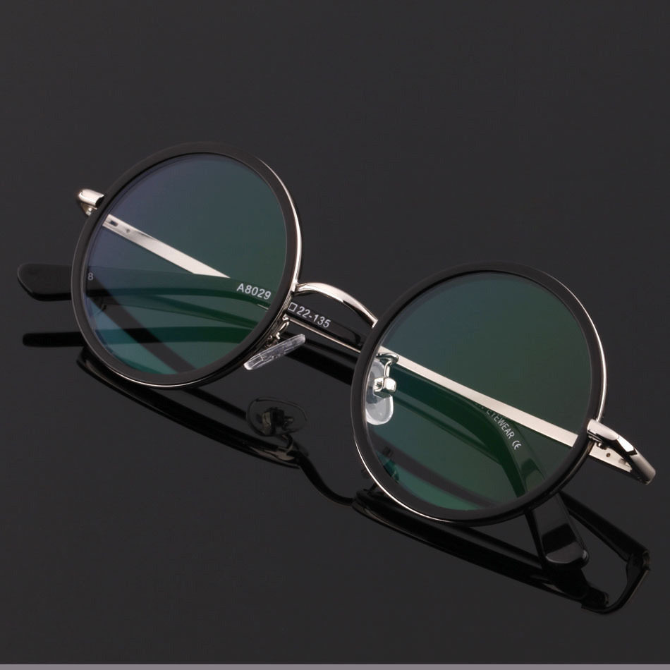 Retro old flower glasses men's 150200 degrees Fashion Round Glasses Seniors Ultra Light High-definition Anti-Fatigue Old Light Women Comfort