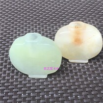Retro Yupegu playing jade collection craftsmanship jade carving pendulum piece imitation ancient Han Dynasty jade instrumental warrior ancient jade old jade pendant