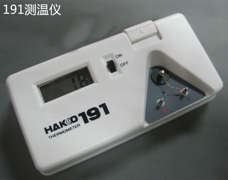 White light HAKO soldering iron temperature tester 191 thermometer soldering iron thermometers thermometers