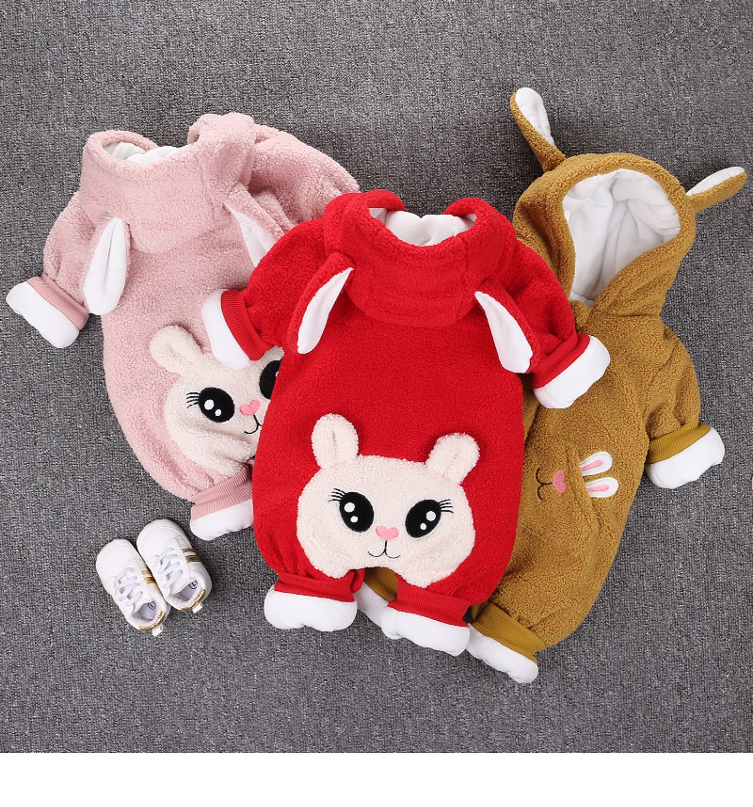 Bộ đồ mùa đông cho bé jumpsuit dày nam và nữ Quần áo bé gái bằng vải cotton phù hợp với mùa thu và mùa đông sơ sinh ra khỏi áo quần áo sành điệu cho be gái