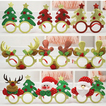 Christmas Decorations Gifts Small Gift Parties Dress Up Photo Props Seniors Snowman Antlers Christmas Glasses Frames