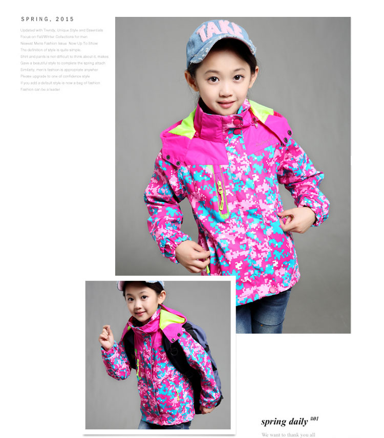 Blouson pour fille en fibre - Ref 2157964 Image 103