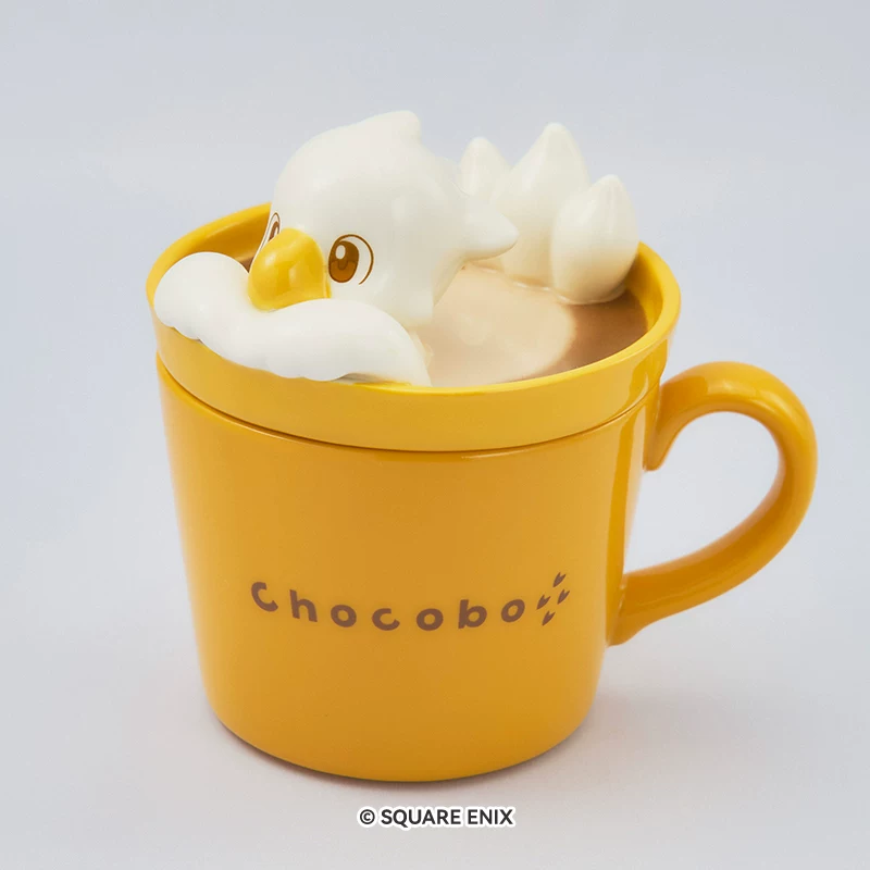 [GSC Spot] Финал Fantasy Latte Art cup - фигура Чокобо модели Final Fantasy
