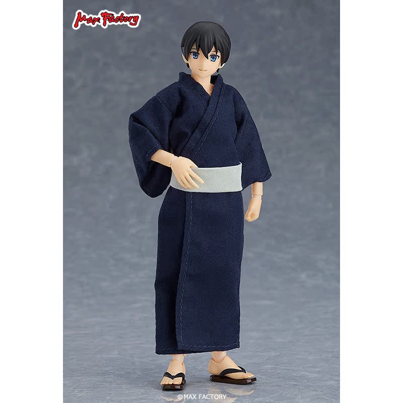Figma styles. Ryo with yukata outfit. ryo with yukata. figma male swimsuit body (ryo) type 1/12. figma male swimsuit body - ryo type 2.