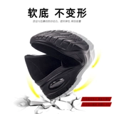 Слипоны, рабочая нескользящая обувь на платформе, высокие туфли для матери, мягкая подошва