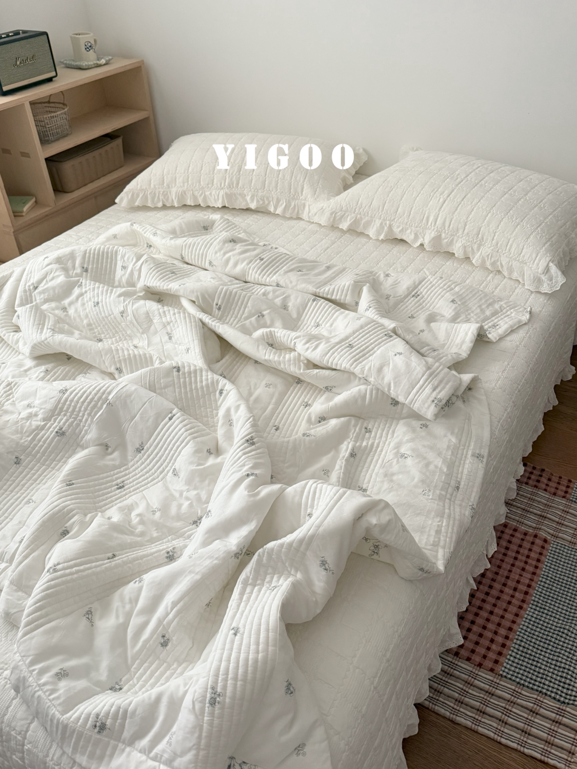 Корейское двустороннее одеяло из модала для кондиционера мягкое прохладное машинная стирка