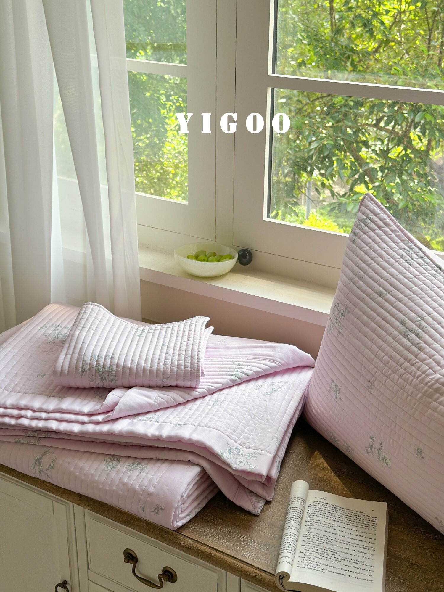 Корейское стеганое покрывало из модала с двусторонней печатью, комплект из 3 предметов с хлопковым наполнителем, охлаждающий эффект