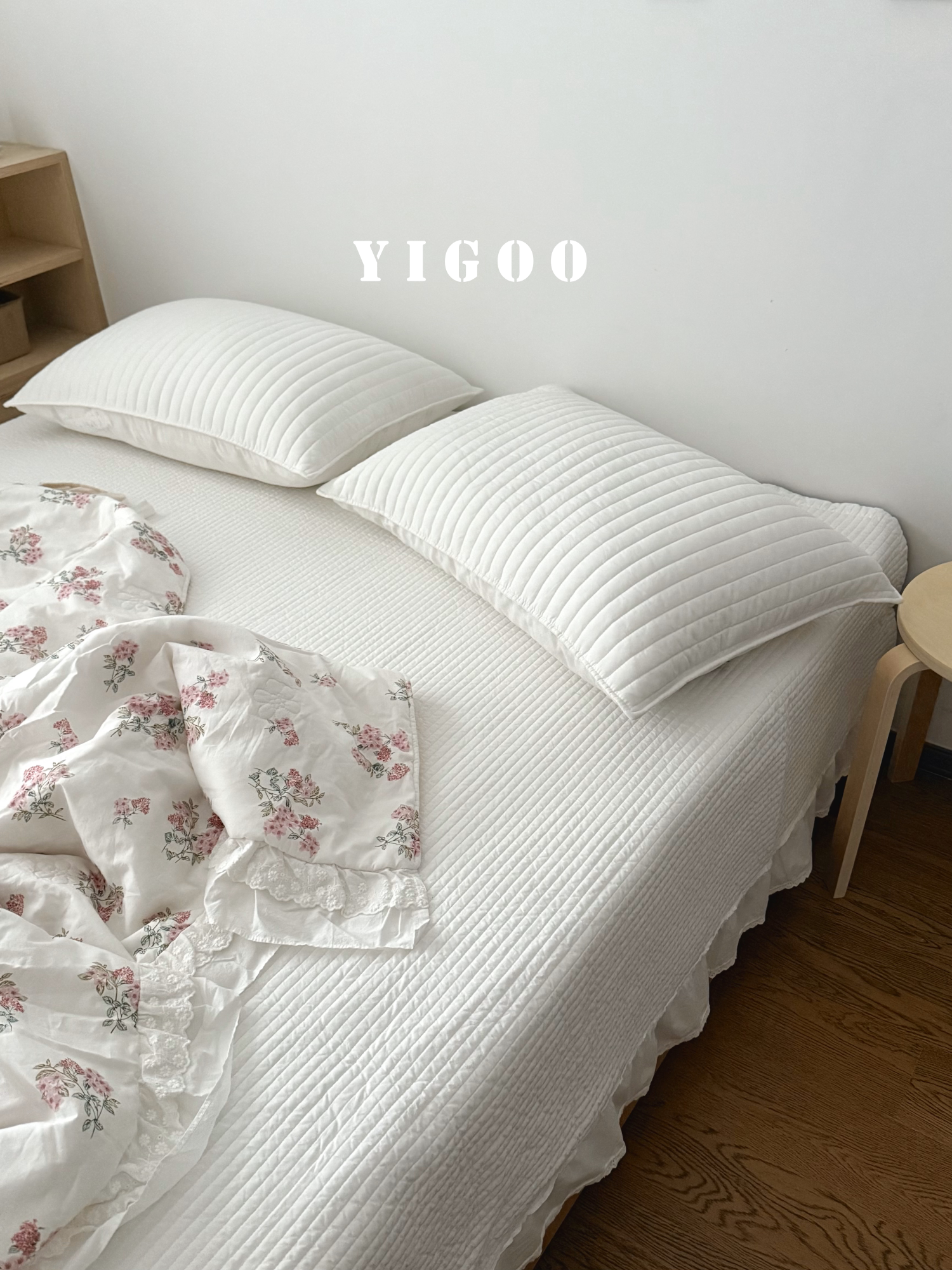 Корейское экспортное постельное белье с мелким цветочным принтом многофункциональный утепленный пододеяльник мягкий можно использовать как тонкое одеяло машинная стирка с наполнителем