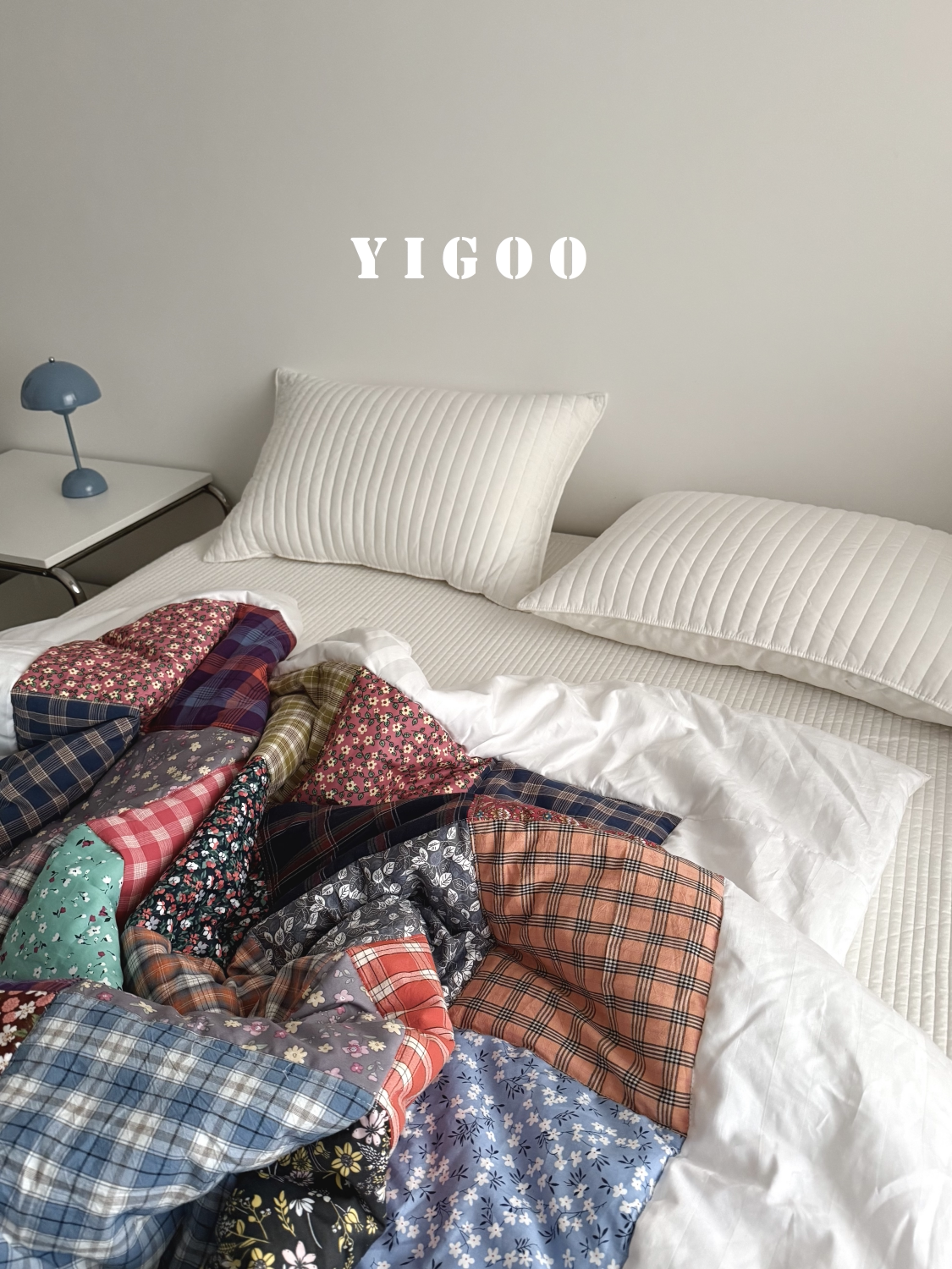 Бабушкино ручное одеяло из цельного хлопка лоскутное четырехсезонное корейское одеяло благополучия