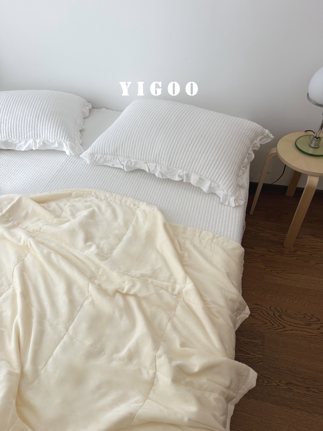 Корейское простое ультрамягкое двустороннее стираемое летнее одеяло из тенселя лиоцелл с охлаждающим эффектом