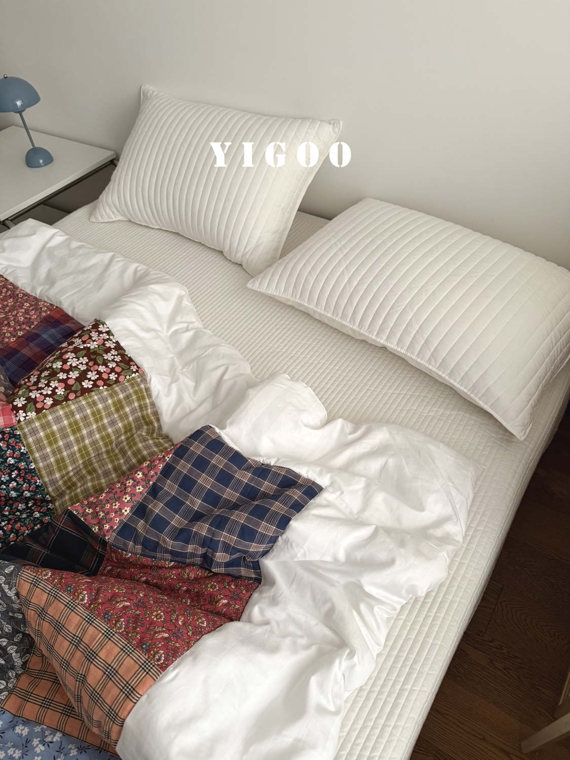 Бабушкино ручное одеяло из цельного хлопка лоскутное четырехсезонное корейское одеяло благополучия