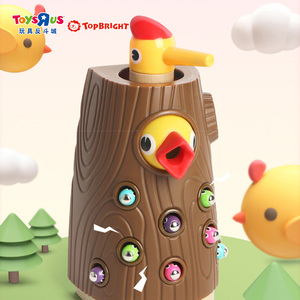 玩具反斗城啄木鸟玩具捉虫益智玩具捉虫游戏儿童益智玩具98806