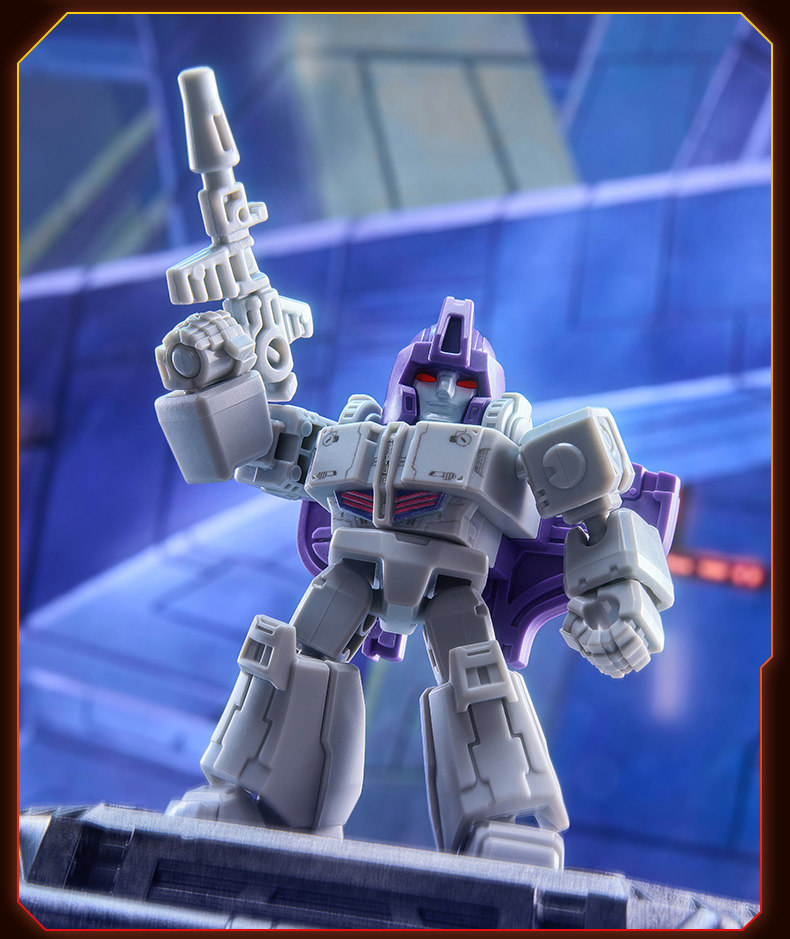 Original Transformer Blindbox-Spielzeug Defender Version Megatron Optimus Prime Starscream Bumblebee Bausteine Actionfigur – Detail 37