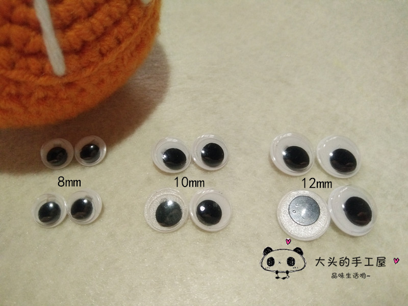 Handmade diy hook needle wool cloth clay doll doll doll doll handsewing eye accessories material