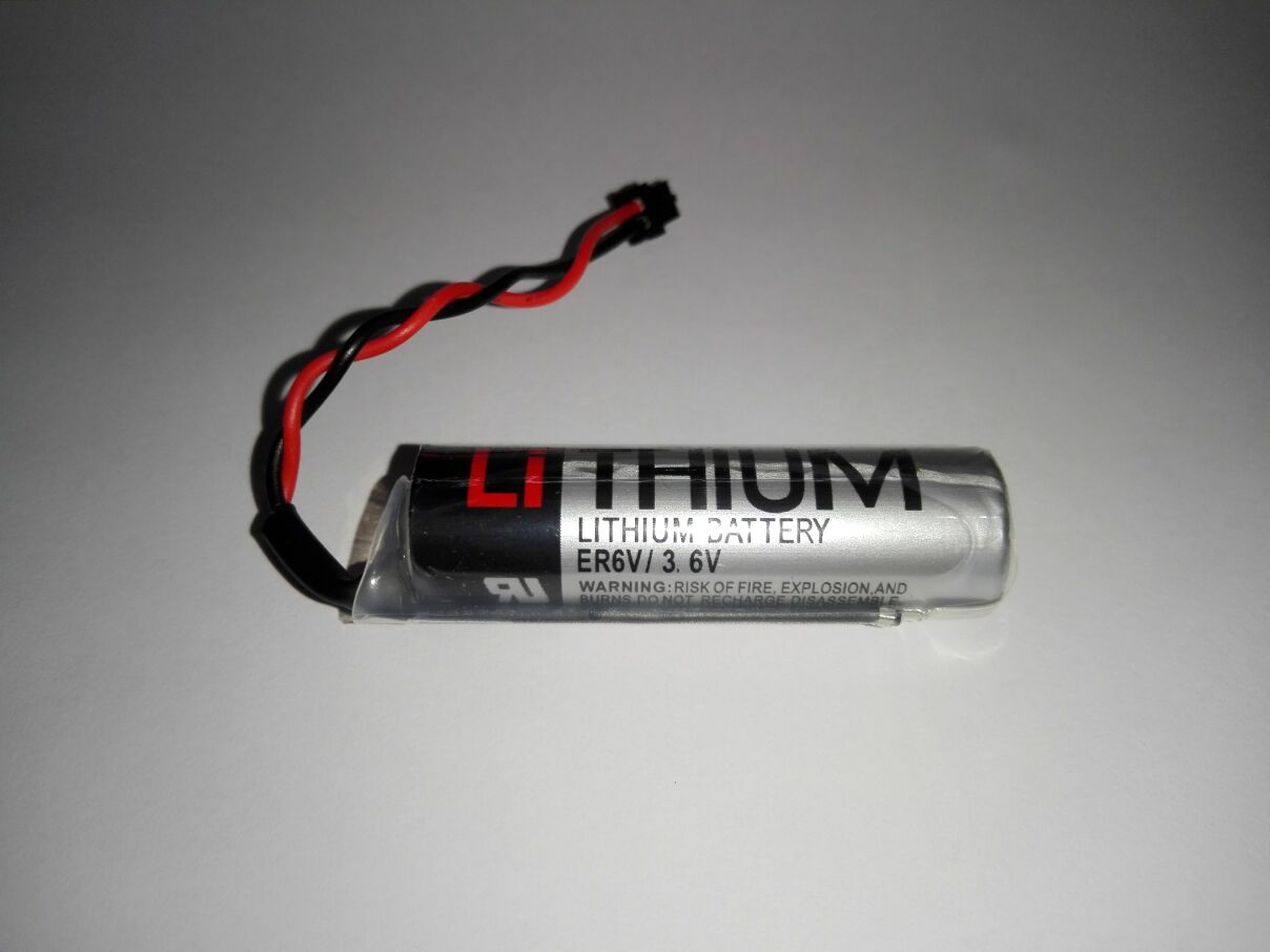 Toshiba ER6V 3 6V Battery numerical control special disposable No. 5 lithium battery with plug 119A119B new product