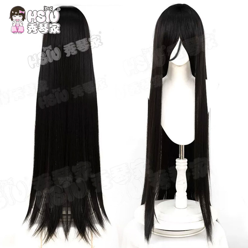 Xiuqin's Ymthah Made the House into a Home Khol Wig Cos Black Long Straight