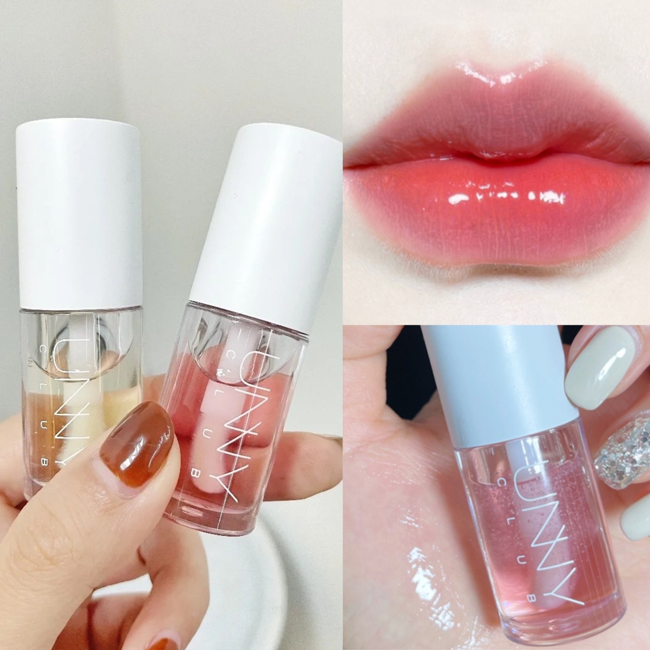 Mask of mouth unny lip oil transparent lip lip lip lip lip lip fluid moisture