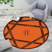 Net Red Tide Cards Living Room Tea Table Bedroom Bedside Round Carpet Hanging Basket Computer Swivel Chair Try Dressing Mirror Clothing Shop Floor Mat