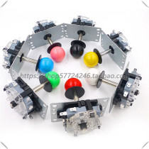 Square-speed micro-action arcade rocker chip Sanhe joystick accessories rocker video game accessories