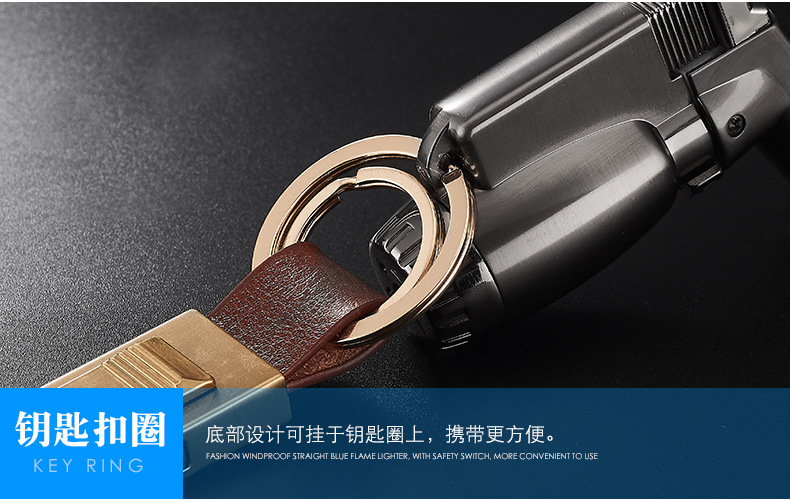 Kim loại mới bơm thẳng vào gió và bật lửa có thể khóa súng phun lửa hàn nhỏ mỏ hàn xì gà công cụ moxib Fir bật lửa điện plasma