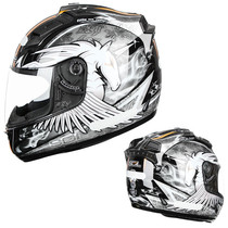 SOL 68S 2 generation motorcycle helmet male and female autumn winter full helmet racing helmet with LED tail light spot