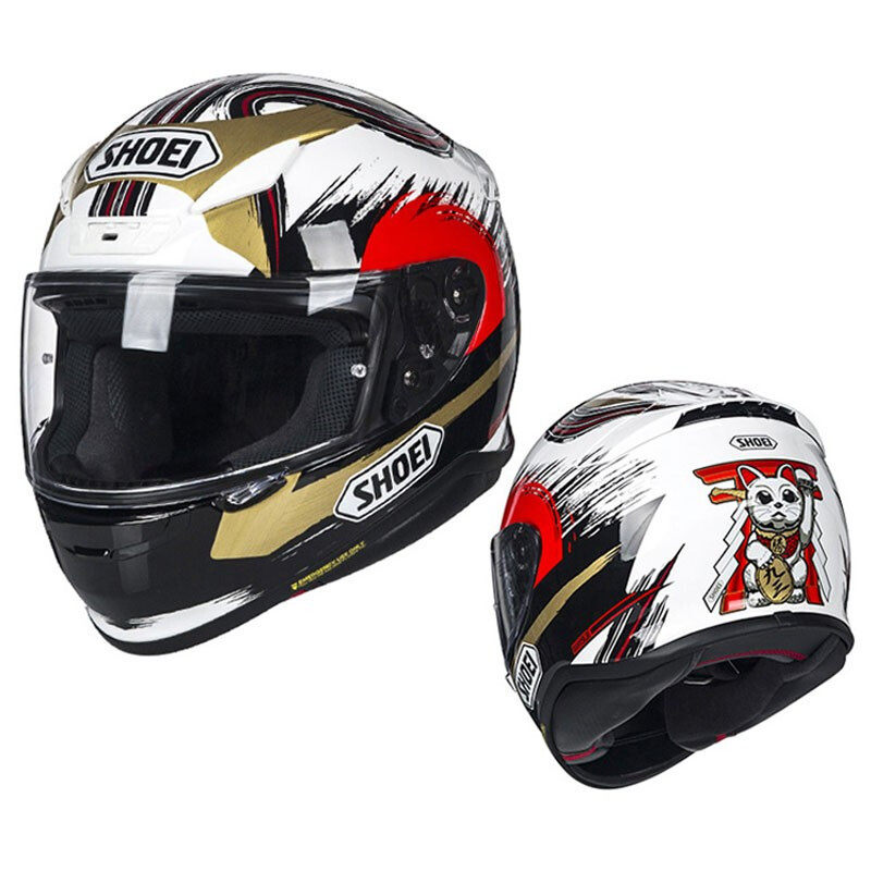 Japan's original imported SHOEI Z7 locomotive safety hat recruited a full helmet full - color anti - fog equipment spot