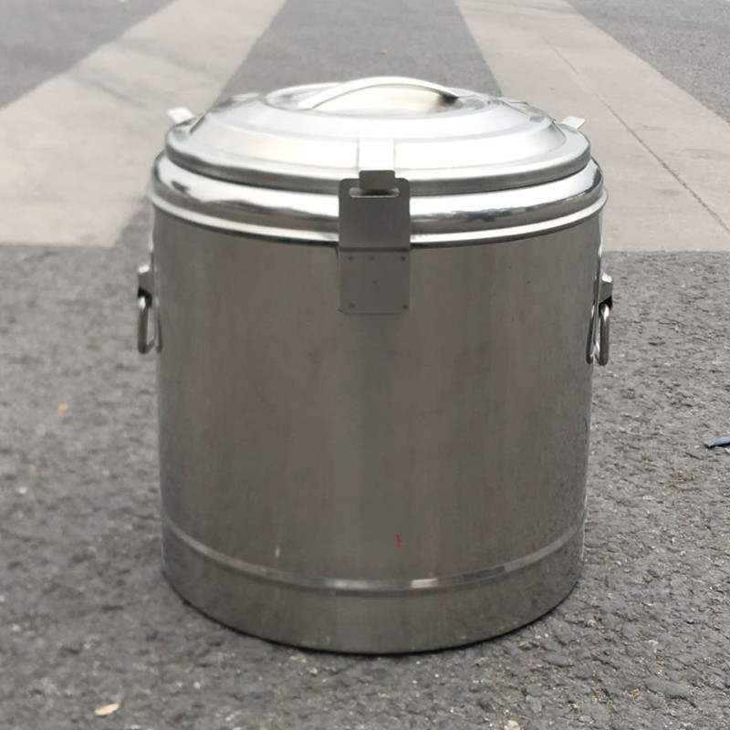 Thickened Commercial Large Capacity Stainless Steel Seal Insulated Barrel Insulated Meal Barrel Insulated High Pot Tea Water Soy Milk Barrel