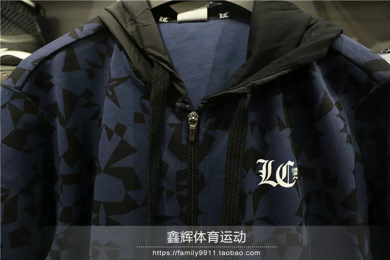 Counter chính hãng 2018 mùa xuân Li Ning nam thể thao loạt áo len trùm đầu áo len AWDN047 - Thể thao lông cừu / jumper áo hoodie nữ dày