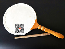Buddhist supplies Buddhism water and land ritual Buddha drum cowhide drum fan drum