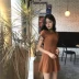 Mùa xuân hè 2018 phiên bản mới của Hàn Quốc với kiểu dáng thon gọn eo cao đầm nhỏ Hồng Kông đậm chất retro chic chic váy vặn eo Váy eo cao